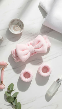 Bandeau Rose Poudré détail — Monday Mood
