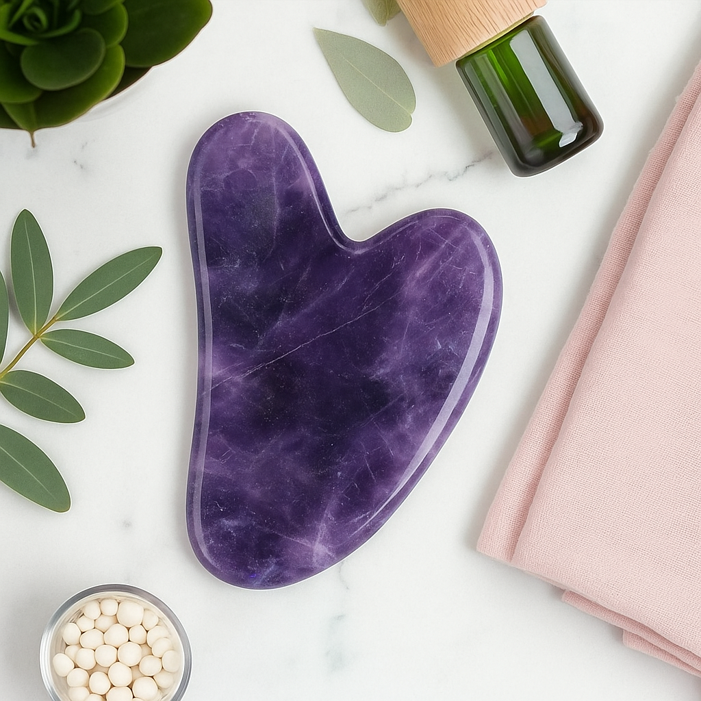 Gua Sha en Améthyste - MondayMood